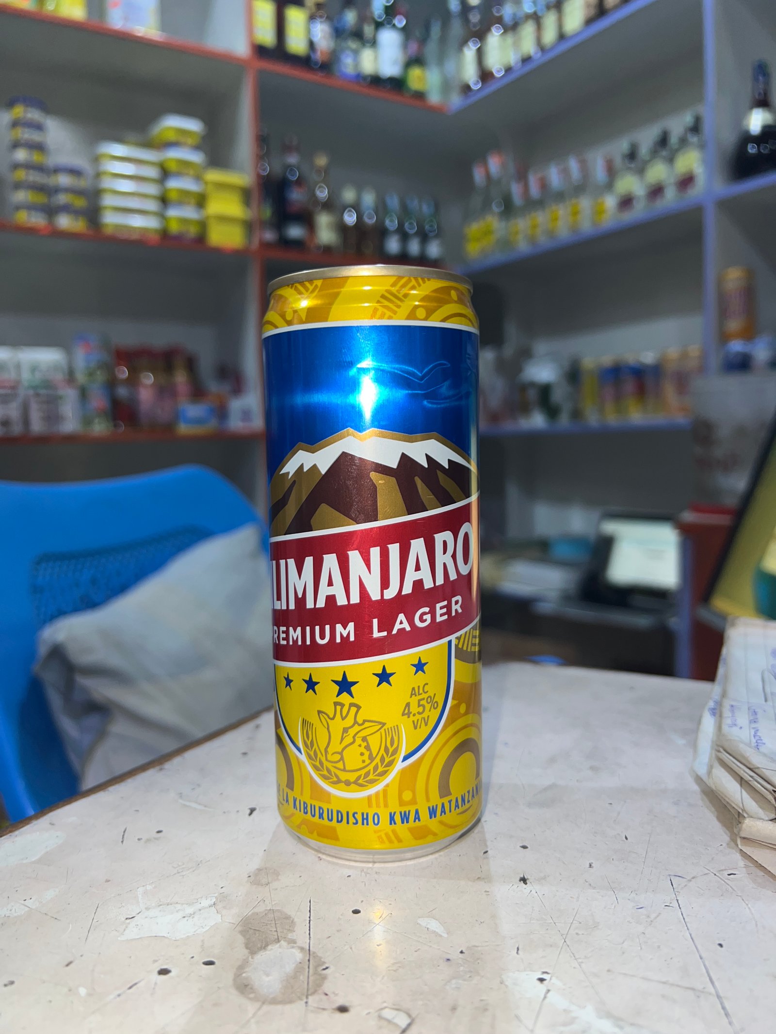 Kilimanjaro premium lager (cane) 330 ml